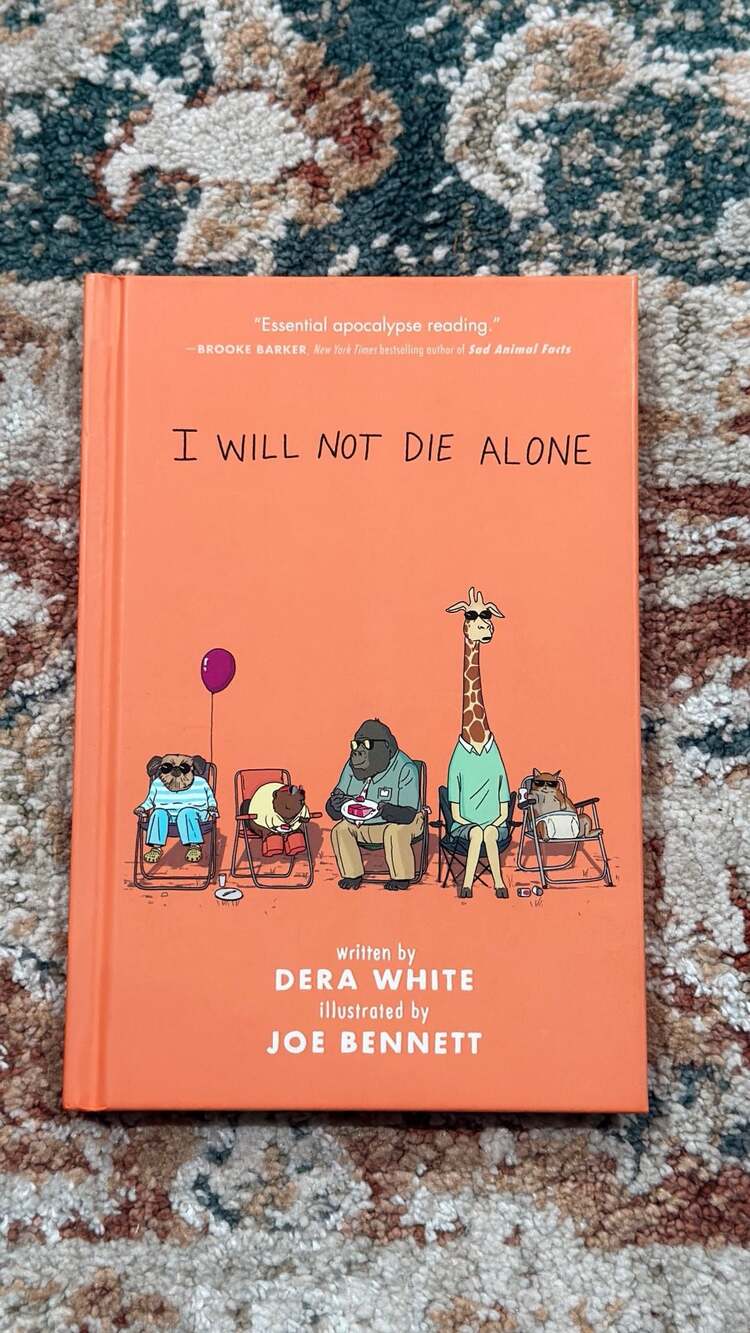 I Will Not Die Alone Hardcover Book by Dera White and Joe Bennett